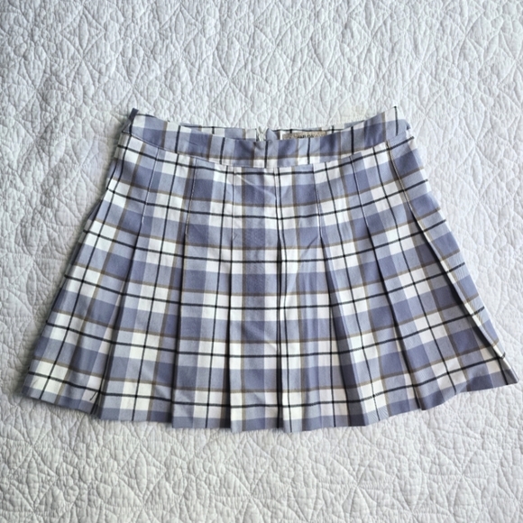 Harlow Mini Pleated Plaid Schoolgirl Skirt - Picture 1 of 10